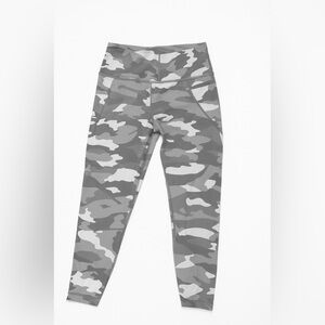 Gray Camouflage Leggings